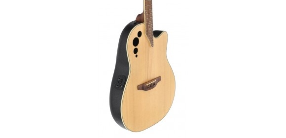 E-Akustikgitarre Elite AE44 Mid Cutaway Natural Satin