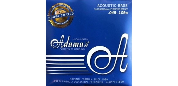 Akustik-Bass Saiten Nuova coated beschichtet Satz 4-string Med