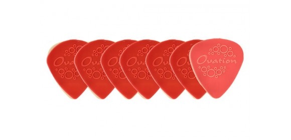 Plektrum Diamond Grip Picks Nylon Sharp Tip 0,73 mm