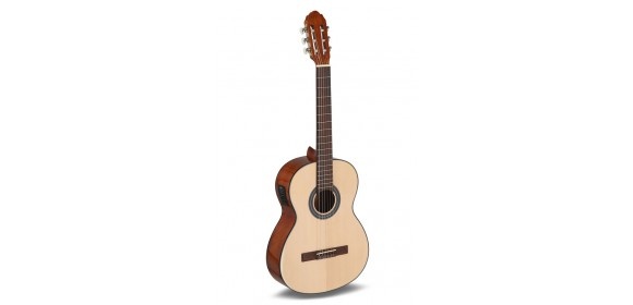 E-Akustik Klassikgitarre Student E-Akustik natur