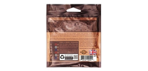 Akustik-Gitarren Saiten Jumbo King Satz Light 11-52
