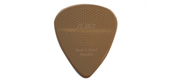 Plektrum Janicek  Nylonpicks 0,80 white coffee