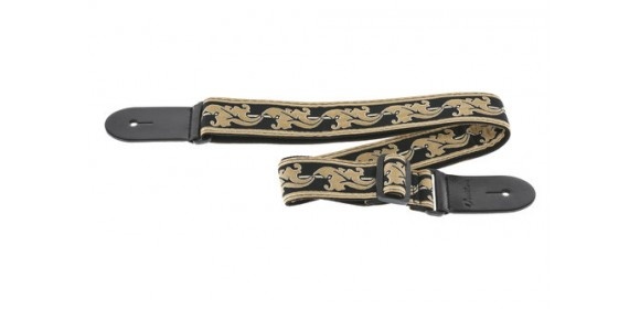 Gitarrengurt Signature Nylon Retro Gold