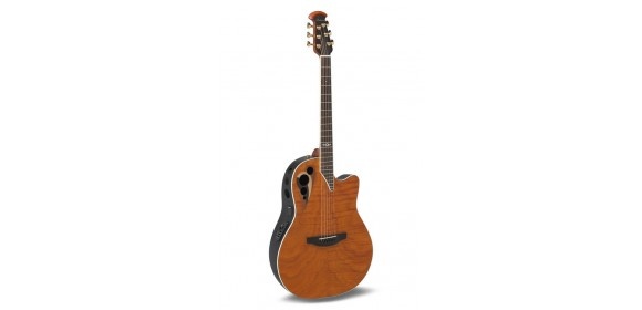 E-Akustikgitarre Celebrity Elite Deluxe Plus Ltd 2026 Deep Contour Amber Satin