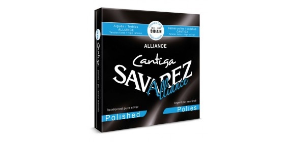 Klassikgitarre-Saiten Alliance Cantiga Satz high geschliffen
