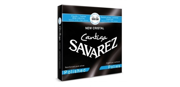 Klassikgitarre-Saiten New Cristal Cantiga Satz high, geschliffen
