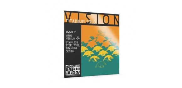 Violin-Saiten Vision Titanium Solo Synthetic Core Mittel