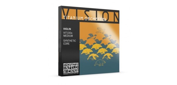 Violin-Saiten Vision Titanium Orchestra Synthetic Core Mittel