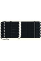 Gitarrengurt F&S Nylon Edition 10 Stück schwarz