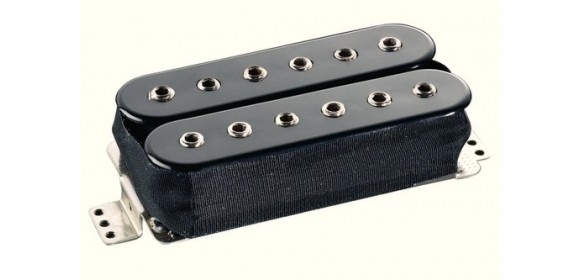E-Gitarren Tonabnehmer 2 in 1 N Humbucker Hals-Position Schwarz
