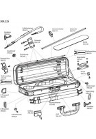 Violinkoffer Liuteria Concerto Reißverschluss 65 cm mit Schieber