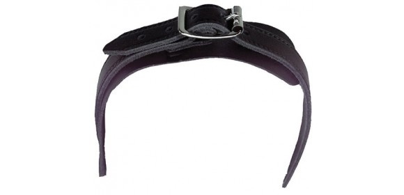 Lederhalsband 