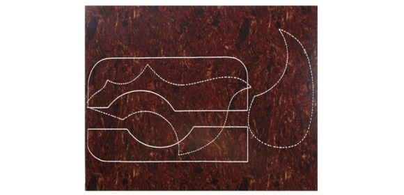 Deckenschoner schildpatt