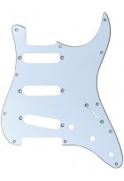Schlagbrett Stratocaster Modell weiß, 3-lagig