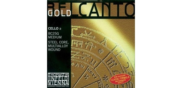 Cello-Saiten Belcanto Gold Mittel