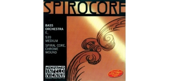 Kontrabass-Saiten Spirocore Spiralkern E Weich