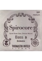 Kontrabass-Saiten Spirocore Spiralkern Weich