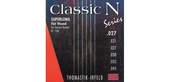 Klassikgitarre-Saiten Classic N Series. Superlona Light G3 .033