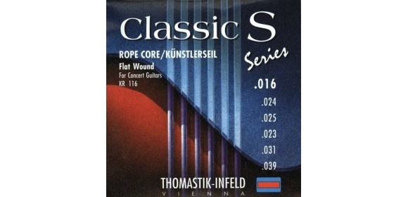 Klassikgitarre-Saiten Classic S Series. Rope Core. Künstler-Seil G3 .025