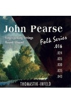 Klassikgitarre-Saiten John Pearse Folk Series Light D4 .030rw