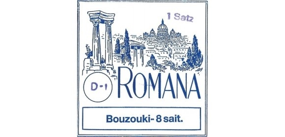 Bouzouki-Saiten Satz