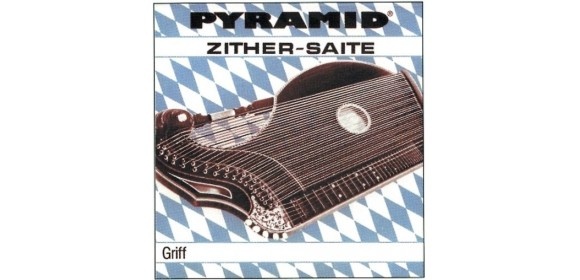 Zither-Saiten Zither Griff. Münchner Stimmung A Silberstahl