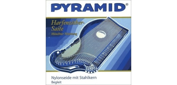 Zither-Saiten Nylonseide mit Stahlkern. Harfen-/Luftresonanz-Zither H 21.