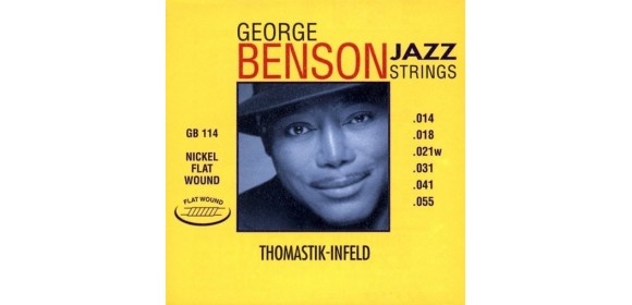 E-Gitarre-Saiten George Benson Jazz Guitar E1 .014