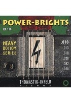 E-Gitarre-Saiten Power Brights Series Satz 010 heavy