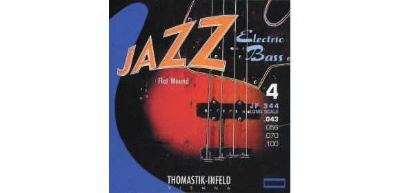 E-Bass Saiten Jazz Bass Flat Wound 0.043
