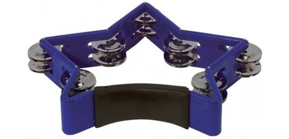 Schellenring Stern Blau