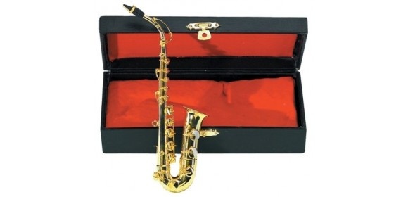 Miniaturinstrument Es-Alt-Saxophone