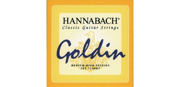 Klassikgitarre-Saiten Serie 725 Medium/High Tension Goldin A5