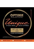 E-Bass Saiten Unique Studio Gold Strings 4-str. short sc