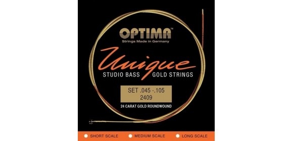 E-Bass Saiten Unique Studio Gold Strings 4-str. short sc