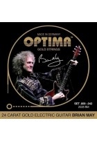 E-Gitarre-Saiten Gold Strings Round Wound Satz