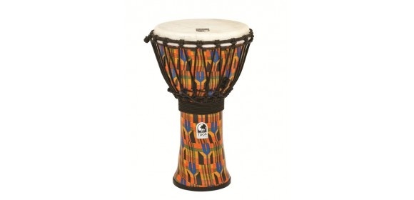Djembe Freestyle Rope Tuned Kente Cloth