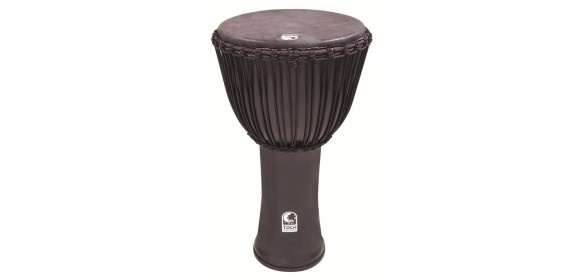 Djembe Freestyle Rope Tuned Black Mamba with Bag