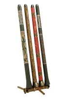 World Percussion Duro Didgeridoos Groß (bemalt)