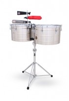 Timbales Tito Puente Thunder Timbs Stainless Steel