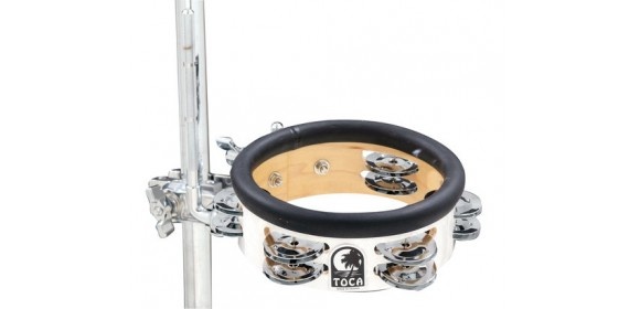 Drumset Add-Ons Jingle-Hit Tambourines mit Halterung