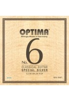 Klassikgitarre-Saiten No. 6 Special Silver Satz Nylon high