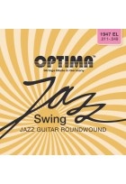 E-Gitarre-Saiten Jazz Swing Chrome  Round Wound Satz