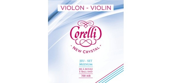 Violin-Saiten New Crystal Medium