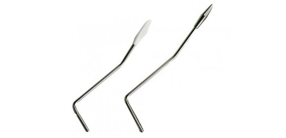 Tremolo-Arm 5,1 mm, chrom Knopf