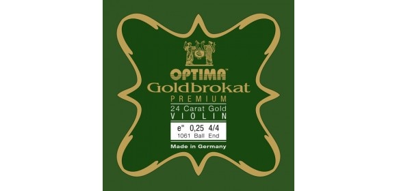 Violin-Saiten Goldbrokat Premium 24 Karat Gold E 0,24 S
