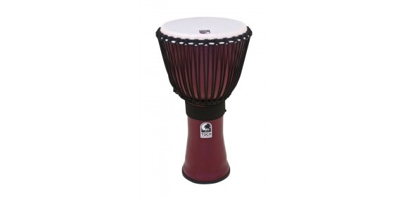 Djembe Freestyle II Rope Tuned Spun Copper with Bag