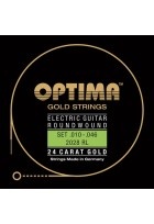 E-Gitarre-Saiten Gold Strings Round Wound Satz