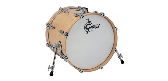 Bass Drum Renown Maple Gloss Natural