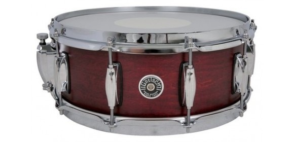 Snare Drum USA Brooklyn Satin Black Metallic